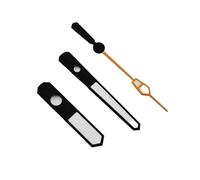 XTINKOPW 1set NH35 Hands Green Red Silver Gold Blue Orange Watches Needles Luminous for NH34 NH36 Movement Pointers(NO.14 Black Orange)