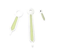XTINKOPW 1set Watch Hands Fit ETA 6497 6498 ST3600 3620 Silver/Gun Color Green Luminous Watches Movement Accessories Parts(Hands 2)