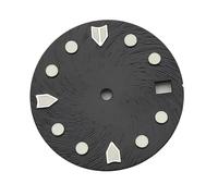 XTINKOPW 28.5mm Green Luminous Blue/red/White/Green/Black Watch Dial for NH35 NH35A Movement 3 O'clock Crown 3.8 O'clock Crown(E)