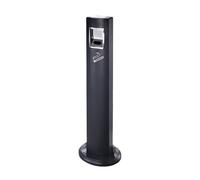 XTJS56QB Commercial Ash Pillar Iron Baked Ename, Standing Ashtray for Hotel Lobby Street Square for Balcony