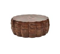 XTJS56QB Indoor Imitation Bamboo Grain Wood Base Strange Stones Teapots Craft Decoration Pedestal Multifunctional(XL)