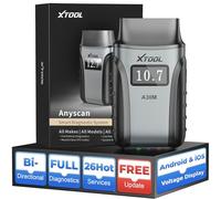 XTOOL A30M OBD2 Scanner Bluetooth, Car Diagnostic Tool with 26+ Reset, Bi-Directional with All System Diagnostic Scanner, DPF Regeneration Tool for Android & iOS, Lifetime Free Update, CAN FD