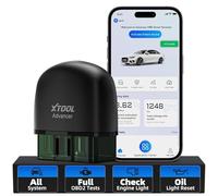 XTOOL AD20 Pro OBD2 Scanner, Wireless Full System OBD2 Code Reader Car Diagnostic Tool, Free Update, Oil Reset, Smog Check, Performance Test, Voltage Test, Engine Fault Code Reader for iOS & Android