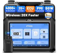 XTOOL D7W Car Diagnostic Tool, Wireless Bidirectional OBD2 Scanner, Online ECU Coding, 4000+ Active Tests, Full Systems, New 39+ Resets, V.A.G Guide, PMI, FCA/SGW, CAN FD, DoIP, 3-Year Update