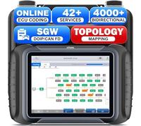 XTOOL D8S OBD2 Scanner: Bidirectional Car Diagnostic Tool 2.0 with Topology Mapping, Online ECU Coding, 42+ Resets, All System, V.A.G Guide, PMI, FCA SGW/CAN FD/DoIP, 3-Year Free Update