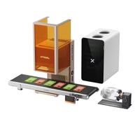 xTool F2 Ultra UV Engraving Machine bundle with Conveyor, RA3 Rotary and SafetyPro AP2 Smoke Purifier, 5W UV Laser, 3D Inner and Fine Glass Engraving, Dual 48MP Cameras, 15,000 mm/s High Speed