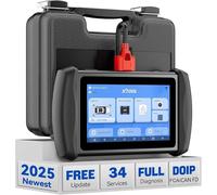 XTOOL IP616 Car Diagnostic Tool: OBD2 Scanner 2.0 with All System, New 34+Resets, ECU Configuration, Oil Reset/ABS Bleeding/DPF/EPB/SAS/TPMS, Injector Coding, FCA/CAN FD/DoIP, AutoVIN, Lifetime Update