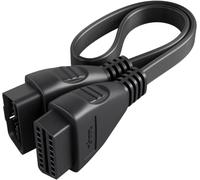 XTOOL OBD2 Extension Cable 1.64ft 16 Pin Male to Female Universal Replacement Cable D7/D7S/D7W/D8/D8S/D8W/D8BT/AD20/AD20 PRO/A30/A30M/IP616/IP608/D9/D9S/D9 Pro/D9S Pro