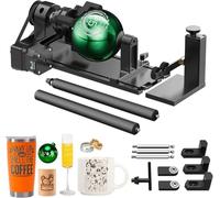 xTool RA2 Pro Rotary Attachment (Must with Riser) for Laser Engraver | Y-Axis Rotary, For S1/F1/F1 Ultra/P2/M1 Ultra & Most Engravers, Engraves Wine Glass, Tumbler, Cylindrical Objects