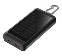 Xtorm Powerbank 15W Go2 Solar 10,000 mAh with flashlight, Charcoal Black | ✅ 5 years warranty