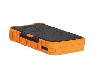 Xtorm Rugged Solar Powerbank 10000 mAh 20W - Black/Orange