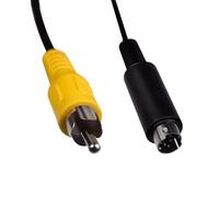 XTPTFABS 8-Pin mini DIN to RCA Male Connector (1.5m / 5FT) Compatible with YAESU FT-710 FT710 (5.5 Feet)
