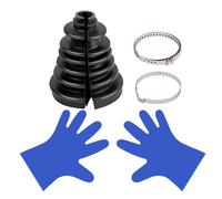 XTPTFABS CVS18 Universal Split Constant Velocity Gaiter, Universal CV Boot Kit Split Joint Gaiter Stretchable Replacement Car Auto Parts