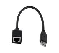 XTPTFABS RJ45 Keyboard to USB Converter/USB to RJ45 Converter Adapter Cable Compatible with Windows, MacOS, and Linux
