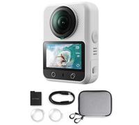 Xtra 360 Camera, 8K Panoramic Video, 1-Inch Sensor Equivalent, 100MP High Resolution, Waterproof Action Camera, 105GB Built-in Storage, Bullet Time, Broad Compatibility, Vlog