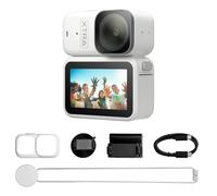 Xtra Atto Wearable 4K Action Camera (128GB), 54 g, Light and Compact, 1/1.3″ Sensor, 4K/60fps Video, 220-Min Max Recording, 5-Min Pre-Recording, Built-in Stabilization, 600MB/s Fast Transfer