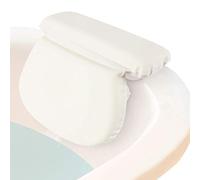 Xtra-Comfort Slip Resistant Large Thick Soft Waterproof Relaxing Spa Bath Pillow, Fits Curved or Straight Back Tubs & Bathtubs Cushion Support Head and Neck in Tub, Bathtub Accessory, 2 Panel