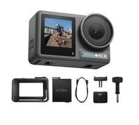 Xtra Edge Action Camera, 1/1.3" Sensor & 4K Cinematic Video, Hyper Stabilization, Waterproof Camera to 52 Ft, 3-Hour Battery, Universal Quick Mount, Vlogging Camera for Adventure Photography