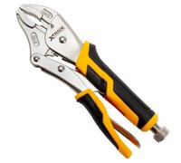 Xtrade Curved Jaw Locking Pliers Black/yellow (225mm)