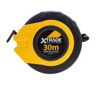 Xtrade Fibregl Tape Measure Black/yellow (30M)