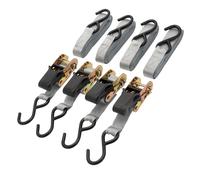 Xtrade X0500007 Ratchet Straps With Hooks 25Mm X 5M (Multi Pack)