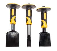 Xtrade X0900008 Guarded Bolster And Cold Chisel Set (3 Piece)