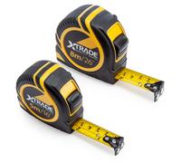 Xtrade X0900028 Metric/Imperial Tape Measure Twinpack 5M + 8M