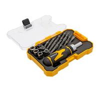 Xtrade X0900076 Ratchet Bit Driver & Socket Set (23 Piece)
