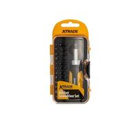 XTrade X0900077 38 Piece Ratchet Screwdriver Set Assorted S2 Screwdriver Bits & Accessories with Comfortable Handle