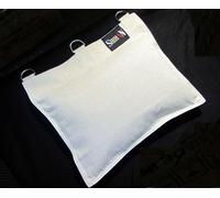 XTRAFITNESS SAND WALL BAG Wing Chun WALL STRIKE BAG Canvas Wall Bag 1 Section - White