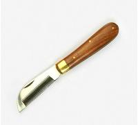 XtraHardy Thinning Knife - Horse &Amp; Pony Grooming - Tidy Manes &Amp; Tails,Brown