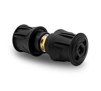 XtraHorn High Pressure Quick-Connect Adapters for Karcher Pressure Washers M22 14mm Hose & Gun Connectors Compatible with Karcher K2 K3 K4 K5 & K7 Quick Release Couplings for Home Garden Cleaning