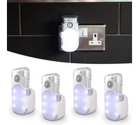 Xtralite Nitesafe Duo Rechargeable Night Light & Led Torch - Automatic Power Failure With Motion Sensor, Dual Modes, Wireless
