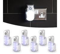 Xtralite Nitesafe Duo Rechargeable Night Light & Led Torch - Automatic Power Failure With Motion Sensor, Dual Modes, Wireless