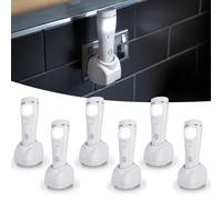 Xtralite NiteSafe Sensor II Rechargeable Night Light - 4 Function Motion Sensor LED Nightlight, Power Failure Light, Torch and Work Light - Six Pack