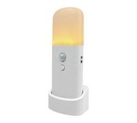 Xtralite Omni Flexiglo Led Motion Sensor Reachargeable Night Light, Wall Mounted Or Freestanding