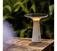 Xtralite Solaris Led Outdoor Light, Solar-Powered & Usb-C Rechargeable, Weatherproof, Dimmable, 3 Colour Modes, White