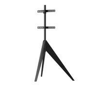 XTRARM Argo Tripod TV Stand, Height up to 140 cm, Rotatable 360 Degrees, for TVs Approx. 32-65 Inches, up to 40 kg, Max. VESA 400 x 400 mm, Black