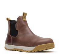 XTRATUF Ankle Deck Boot Leather Men's Brown Wellington Boots - UK 13