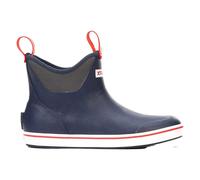 Xtratuf Ankle Deck Rubber Navy/Red Wellington Boots New