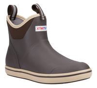Xtratuf Ankle Deck Rubber Chocolate/Tan Wellington Boots New
