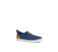 XTRATUF Men's Sharkbyte Canvas Deck Shoe in Navy | Size: 7.5 XTRATUF Navy 7.5