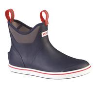 XTRATUF Unisex Ankle Deck Rubber Navy/Red Wellington Boots - Size UK 9