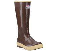 XTRATUF Unisex Legacy 15" Plain Toe Rubber Copper/Tan Wellington Boots - Brown - Size UK 8