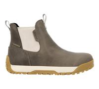 XTRATUF Ankle Deck Boot Leather Leather Women's Stone Wellington Boots - UK 5 Grey