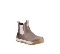 XTRATUF Ankle Deck Boot Leather Leather Women's Stone Wellington Boots - UK 8