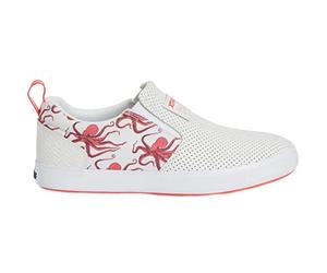 Xtratuf Women's Sharkbyte White/Octopus Salmon Sisters Size 7.5 Deck Shoes