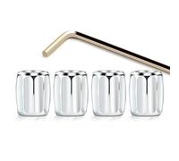 XTRDGHUG 4 PCS Tyre Valve Caps, For Mercedes Classe C C180 C200 C220d C300 B Class S Class, Leak-Proof Dust Caps for Car Tyres, Decoration Car Accessories,B