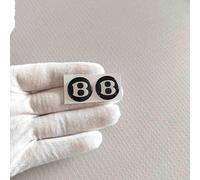 XTRDGHUG Badge Stickers, For Bentley Mulsanne Continental flying Bentayga Continental GT, Emblem Sign Letters, Car Exterior Decoration Accessories, Waterproof, Car Accessories,L
