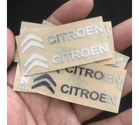 XTRDGHUG Badge Stickers, For Citroen C1 C3 C4 Cactus C-Zero Berlingo Multispace Picasso Spacetourer, Emblem Sign Letters, Car Exterior Decoration Accessories, Waterproof, Car Accessories